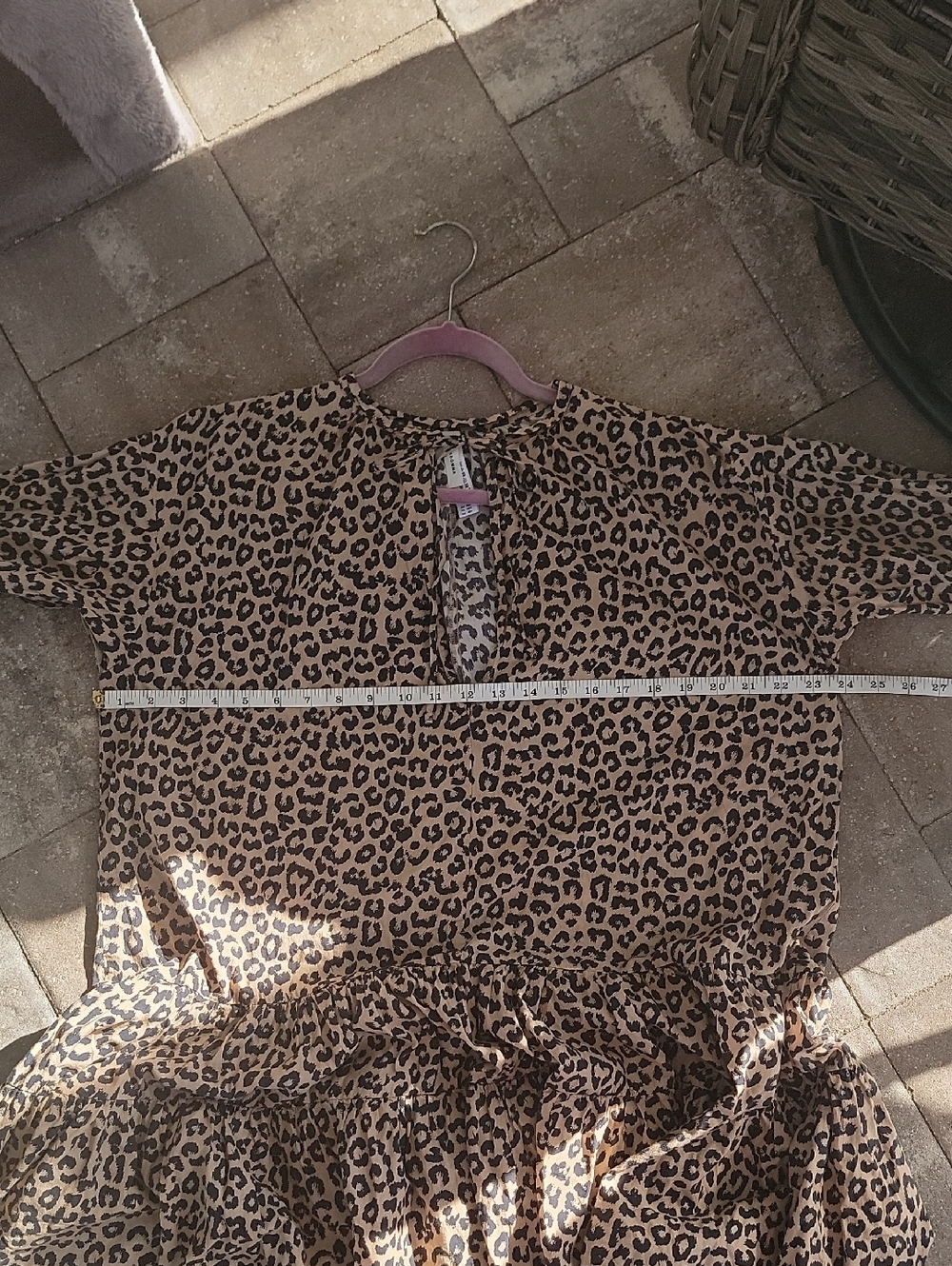 Prima Donna Kiribati Leopard Print Tiered Long-Sleeve Swimwear Dress - Picture 9 of 13